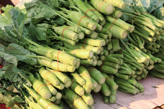 Kale at the market 