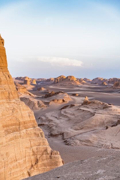 Kaluts in Lut desert, Iran