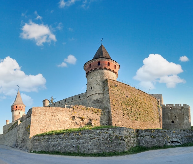 KamianetsPodilskyi Castle Khmelnytskyi Oblast Ukraine is former Polish castle that is one of the Seven Wonders of Ukraine Built in early 14th century