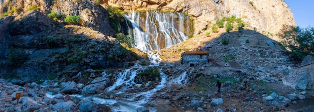 The Kapuzbasi Waterfalls in Aladaglar National Park