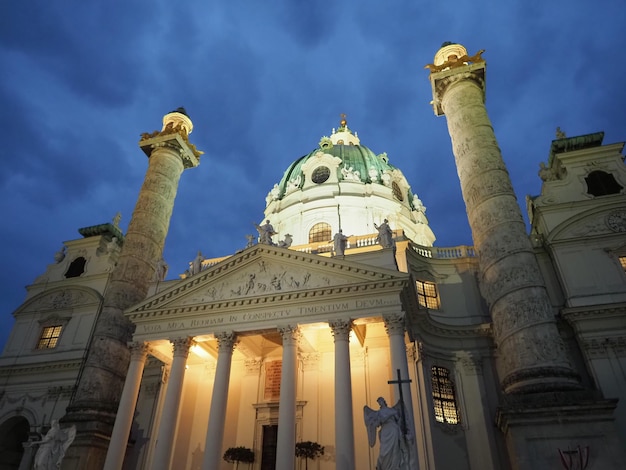 Karlskirche church in Vienna