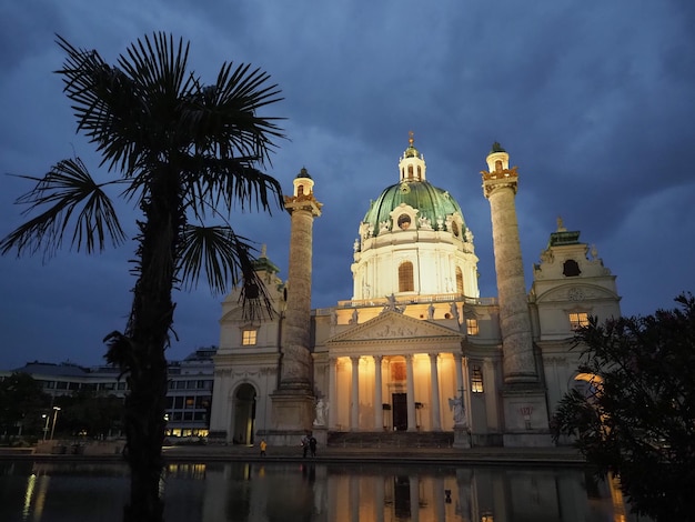 Karlskirche church in Vienna