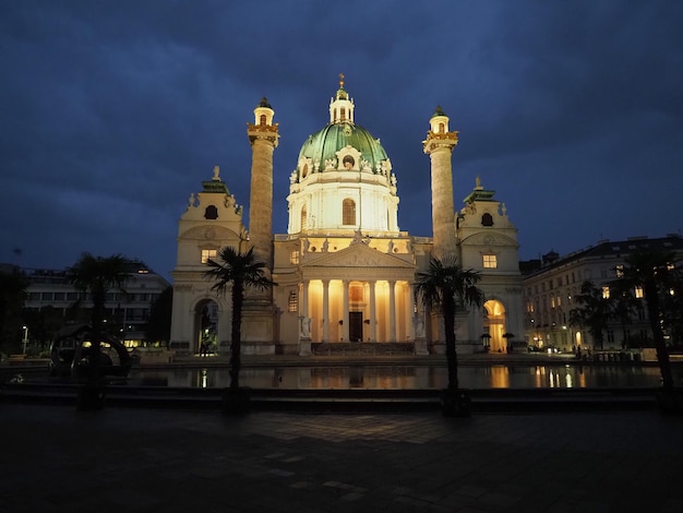 Karlskirche church in Vienna