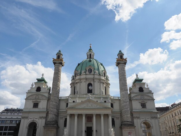 Karlskirche church in Vienna