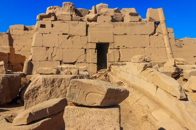 Karnak Temple Complex commonly known as Karnak comprises a vast mix of decayed temples chapels pylons and other buildings in Luxor Egypt