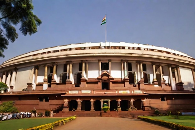 Karnataka Lok Sabha Building From Outside