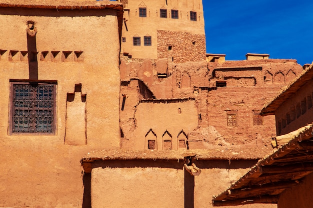  Kasbah Ait Ben Haddou in the Atlas Mountains. 