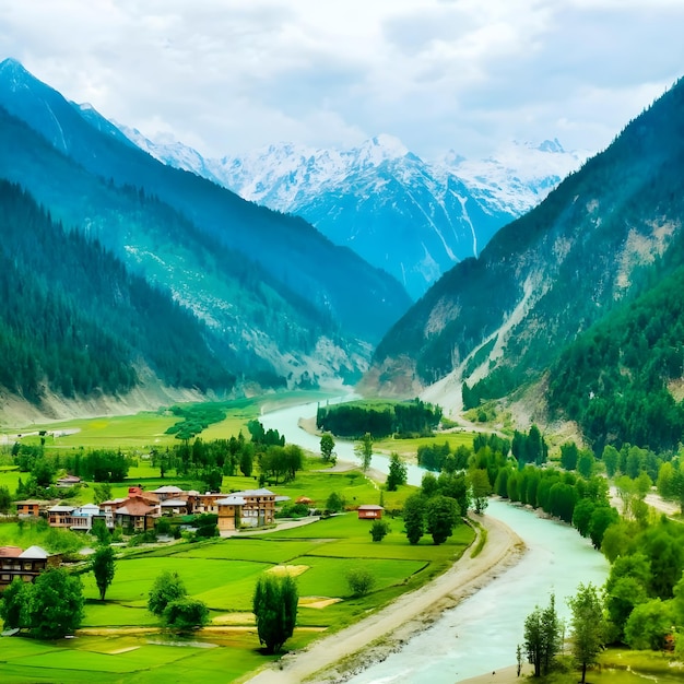 Kashmir nature scenery