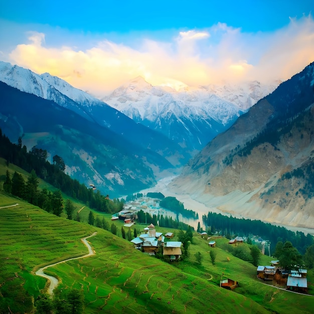 Kashmir nature scenery