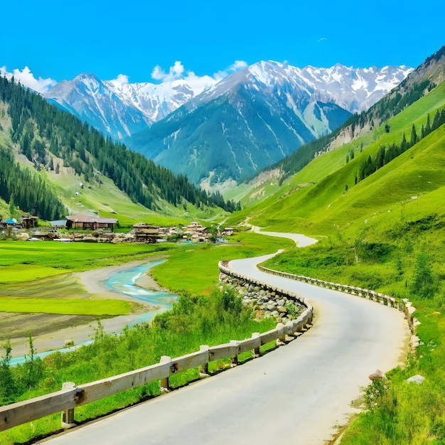 Kashmir nature scenery