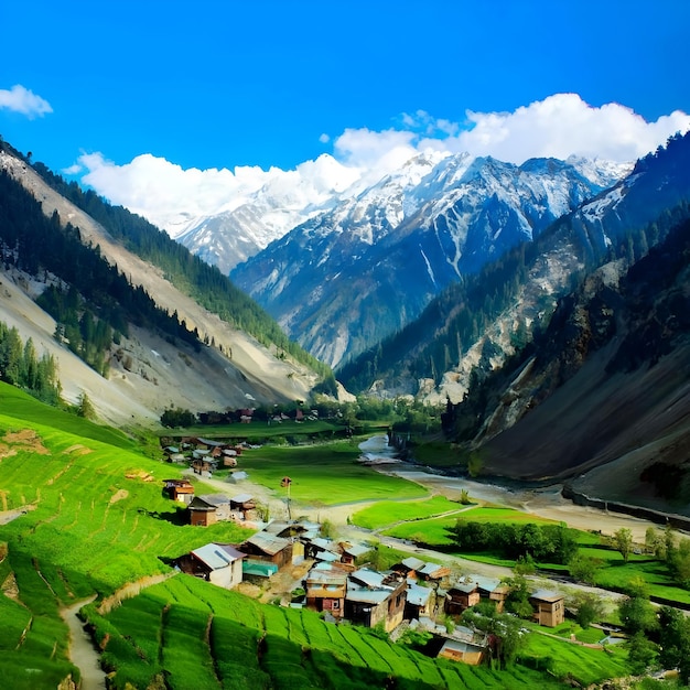 Kashmir nature scenery