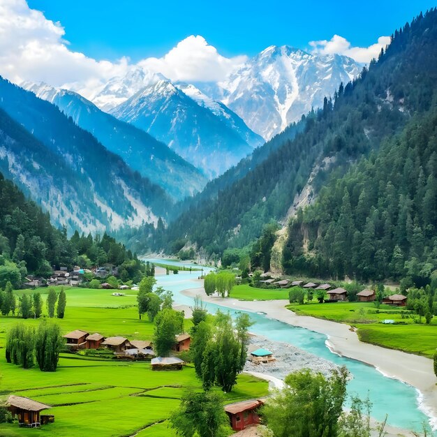 Kashmir nature scenery