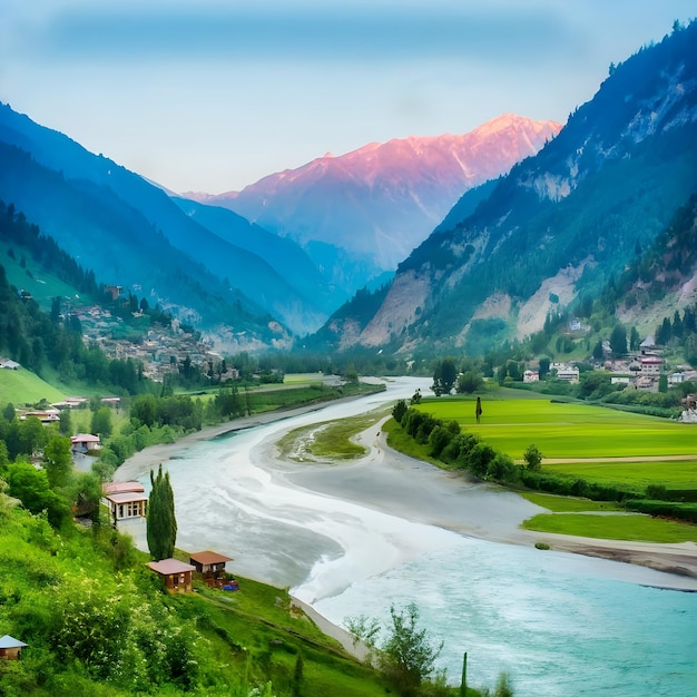 Kashmir Town Picture