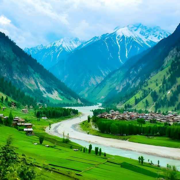 Kashmir Town Picture