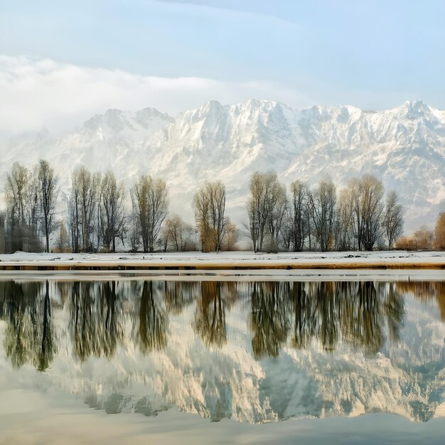 Kashmir winter season photo