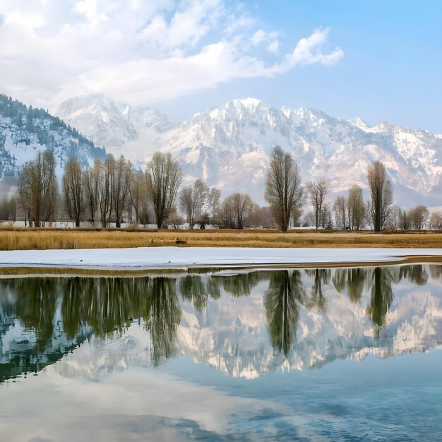 Kashmir winter season photo