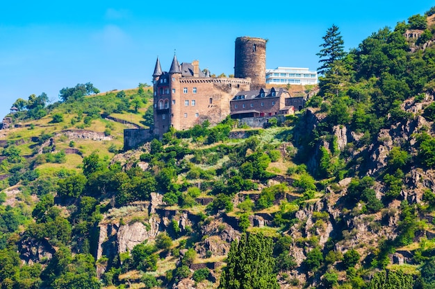 Katz Castle ruin in St Goarshausen