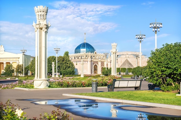 Kazakhstan Pavilion Building Pavilion 11 VDNKh Moscow