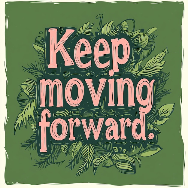 Photo keep moving forward