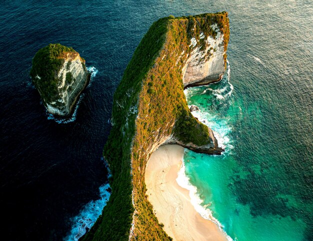 Kelingking Beach in Nusa Penida Bali