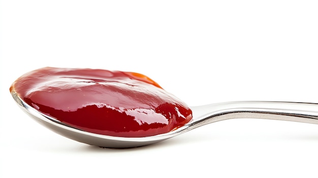 Ketchup with spoon