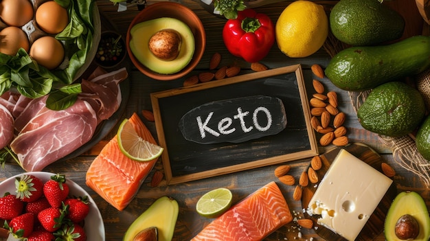 Photo the keto diet foods