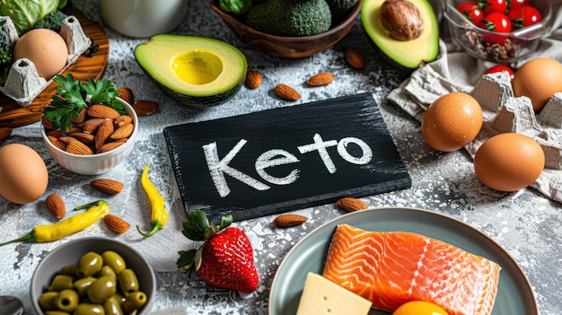 The keto diet ingredients