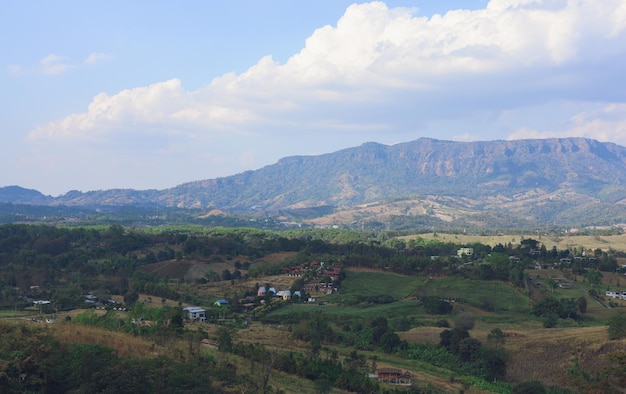 Khao Kho a mountainous landscape surrounding Thailand