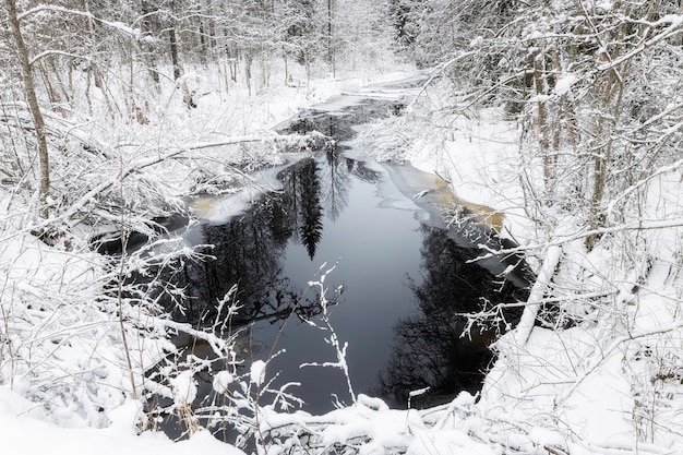 Khikhniyoki river, Republic of Karelia, Russia