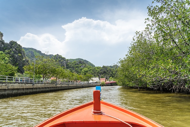 Khlong Daeng Canal Boat Trip at Khao Sam Roi Yot National Park,  Prachuap Khiri Khan Province