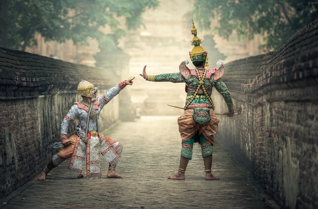 Khon is traditional dance drama