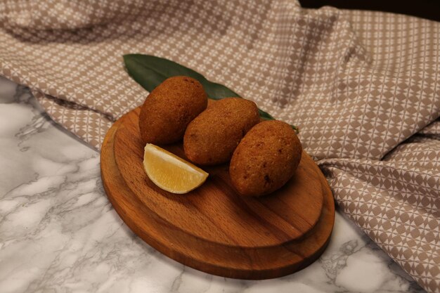 Kibbeh is a popular dish in Middle Eastern cuisine Turkish name icli kofte