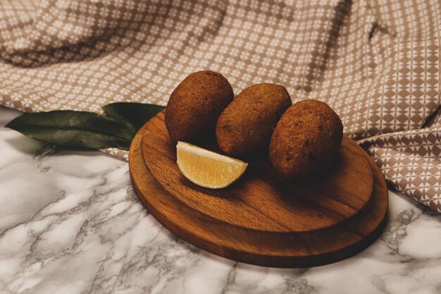 Kibbeh is a popular dish in Middle Eastern cuisine Turkish name icli kofte