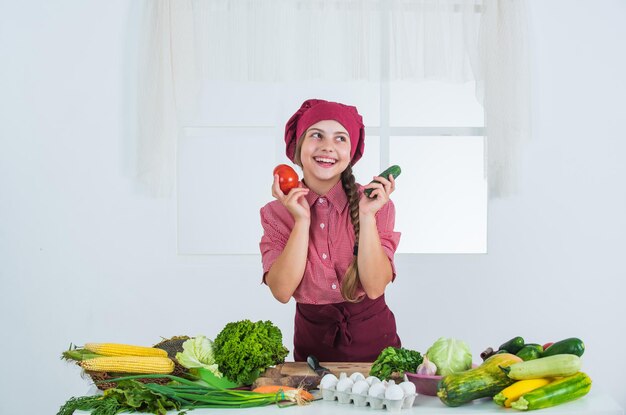 Kid eating healthy snack organic food