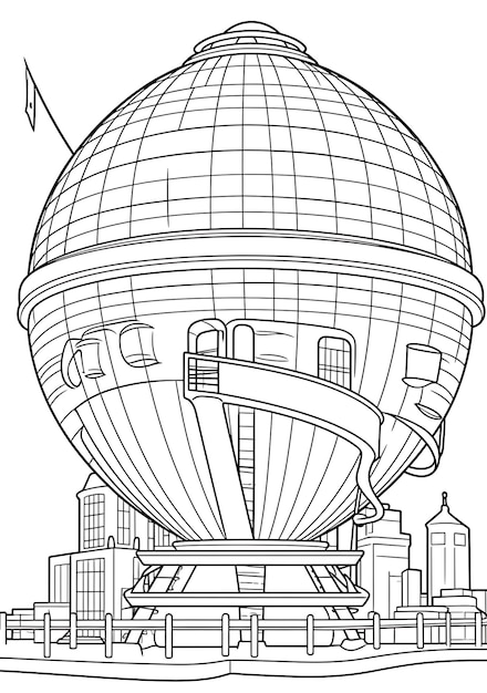 Photo kids book coloring pages design