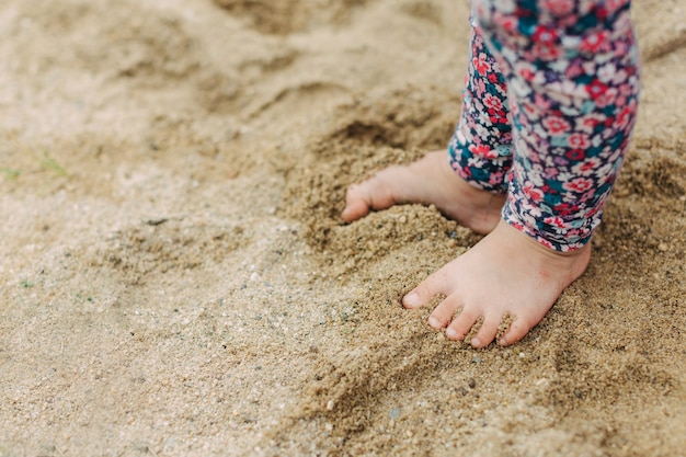 Kids playing in the sands. This activity is good for sensory experience and learning from 