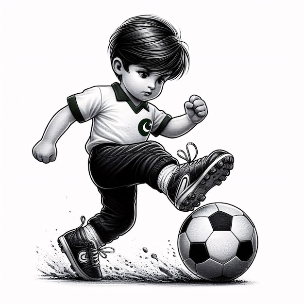 KIDS PLAYING SOCCER BALL