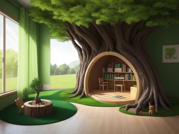 Kids Reading room