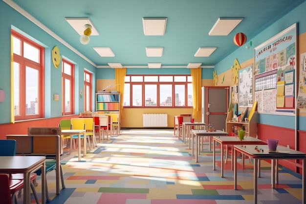 Kids School Classroom