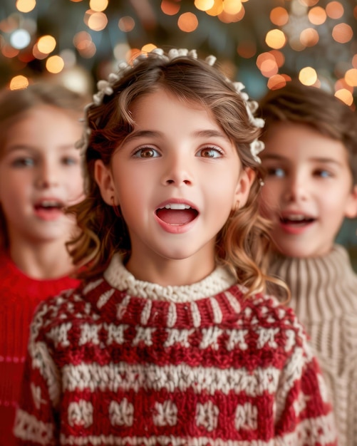 Kids Singing Hanukkah Songs Cherish the Hanukkah Musical Joy and Festive Moments with Delightful