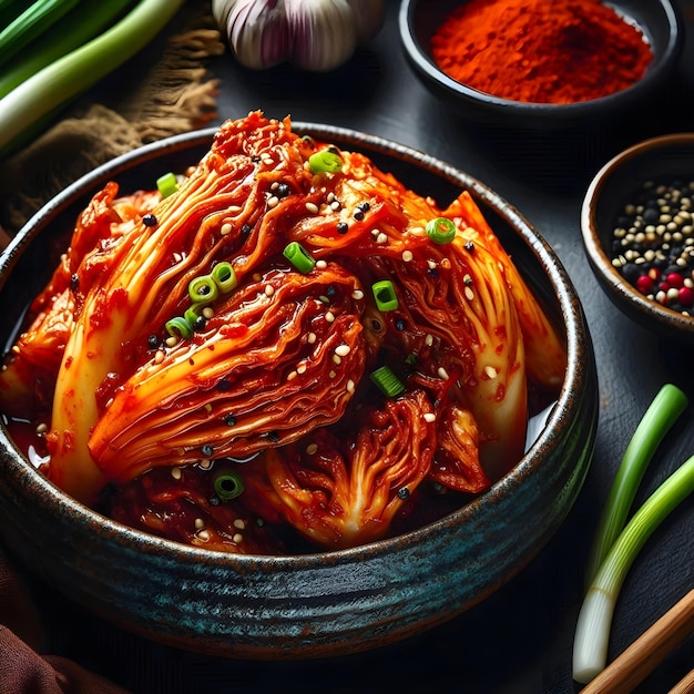 Kimchi a typical Korean food that is much in demand abroad