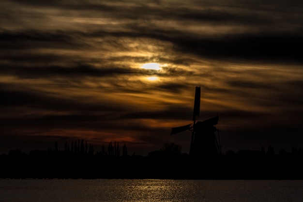 Kinderdijk in holland