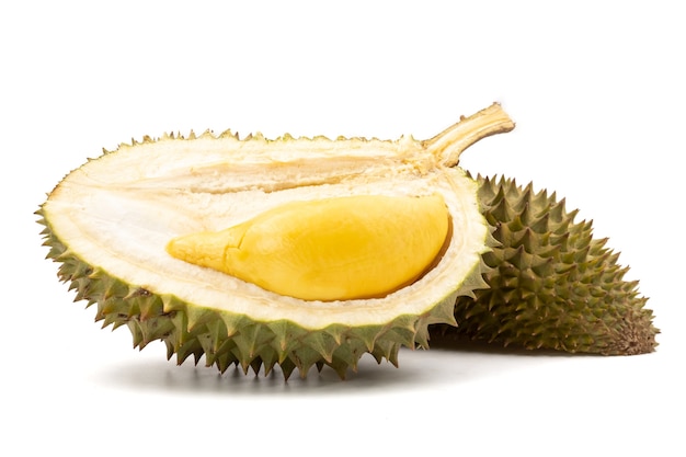 King of Fruits, Durian on white background