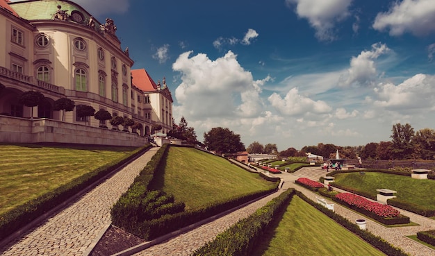 King Palace garden