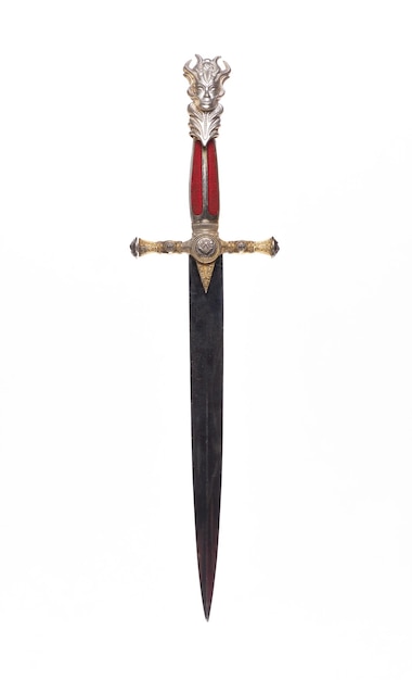 king sword isolated on white background