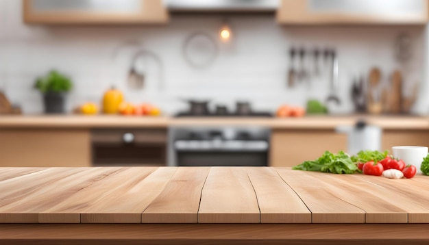 a kitchen counter with a bunch of vegetables on it