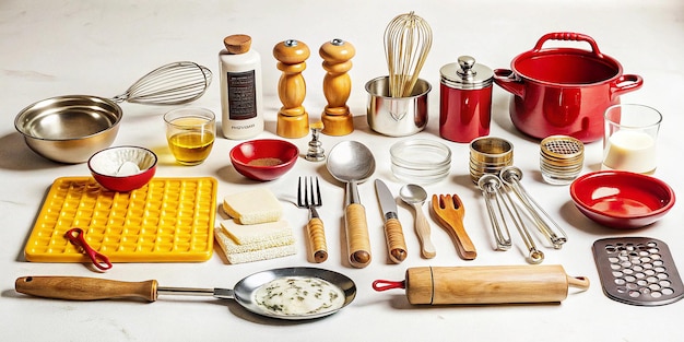 Photo kitchen essentials musthave tools and gadgets for effortless cooking and a wellequipped kitchen