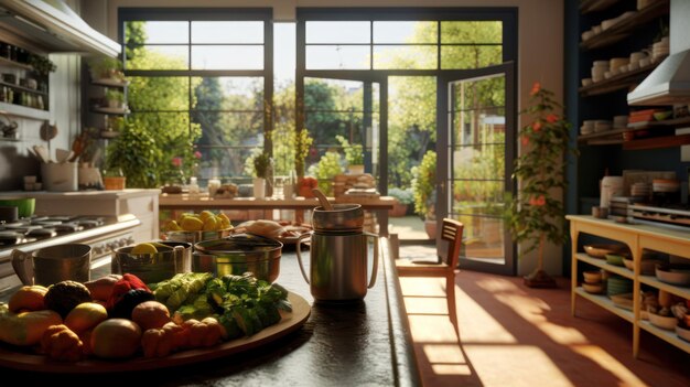 The kitchen at the house of the year