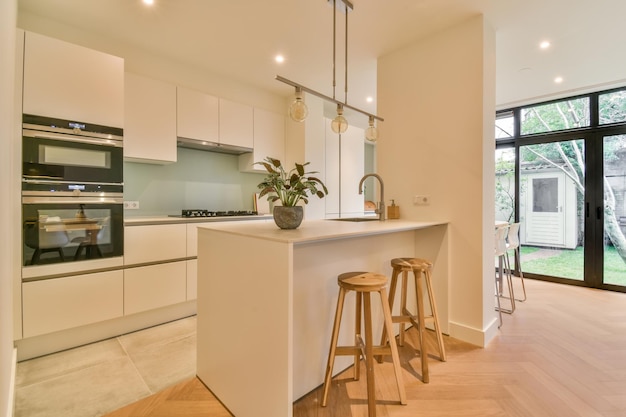 Kitchen in new home