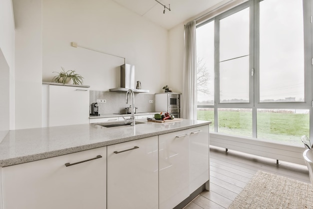 Kitchen in new home